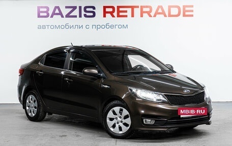 KIA Rio III рестайлинг, 2017 год, 1 195 000 рублей, 3 фотография