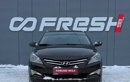 Hyundai Solaris II рестайлинг, 2015 год, 999 000 рублей, 3 фотография