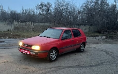 Volkswagen Golf III, 1995 год, 160 000 рублей, 1 фотография