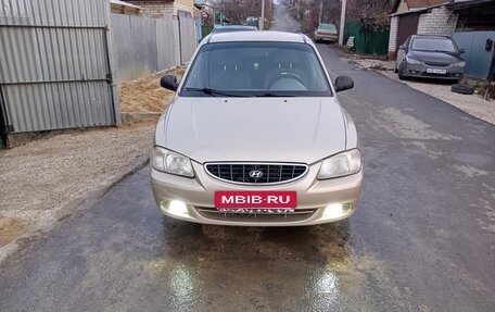 Hyundai Accent II, 2005 год, 285 000 рублей, 9 фотография