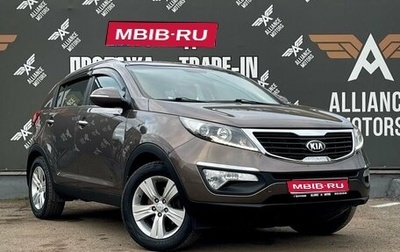 KIA Sportage III, 2012 год, 1 195 000 рублей, 1 фотография