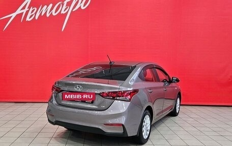 Hyundai Solaris II рестайлинг, 2017 год, 1 225 000 рублей, 5 фотография