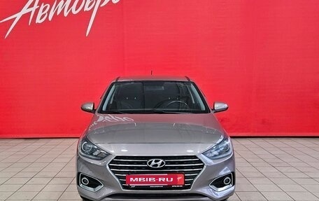 Hyundai Solaris II рестайлинг, 2017 год, 1 225 000 рублей, 8 фотография