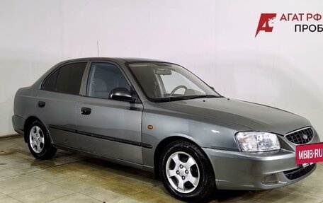 Hyundai Accent II, 2007 год, 499 000 рублей, 3 фотография