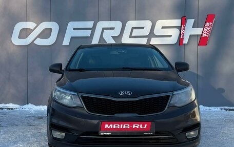 KIA Rio III рестайлинг, 2015 год, 875 000 рублей, 2 фотография