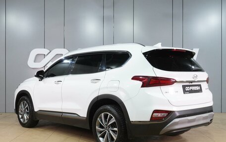 Hyundai Santa Fe IV, 2019 год, 3 289 000 рублей, 2 фотография