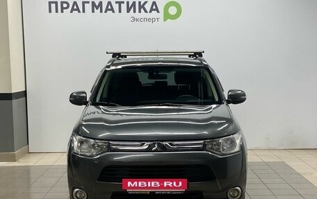 Mitsubishi Outlander III рестайлинг 3, 2013 год, 1 099 000 рублей, 2 фотография