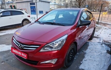 Hyundai Solaris II рестайлинг, 2014 год, 1 100 000 рублей, 2 фотография