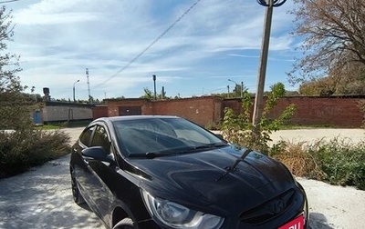 Hyundai Solaris II рестайлинг, 2011 год, 730 000 рублей, 1 фотография