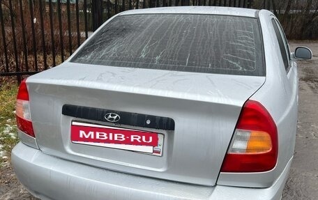 Hyundai Accent II, 2004 год, 3 фотография