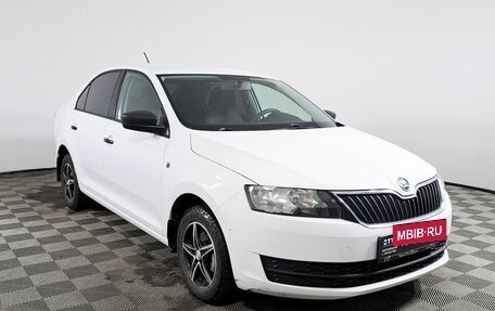 Skoda Rapid I, 2014 год, 594 000 рублей, 3 фотография