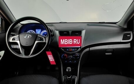 Hyundai Solaris II рестайлинг, 2011 год, 488 000 рублей, 12 фотография