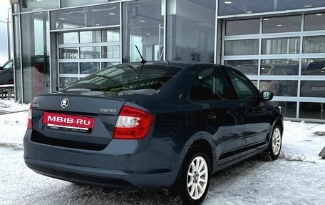 Skoda Rapid I, 2016 год, 1 150 000 рублей, 4 фотография