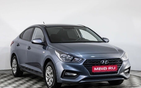 Hyundai Solaris II рестайлинг, 2017 год, 1 199 000 рублей, 4 фотография