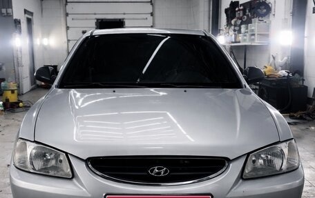 Hyundai Accent II, 2007 год, 335 000 рублей, 1 фотография