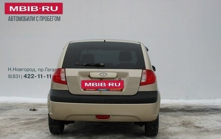 Hyundai Getz I рестайлинг, 2008 год, 319 000 рублей, 6 фотография