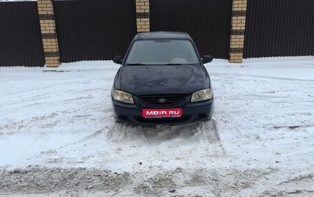Hyundai Accent II, 2007 год, 135 000 рублей, 1 фотография