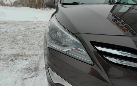 Hyundai Solaris II рестайлинг, 2015 год, 865 000 рублей, 21 фотография