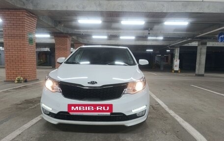 KIA Rio III рестайлинг, 2017 год, 1 200 000 рублей, 34 фотография