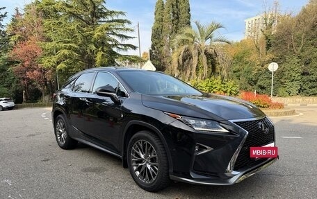 Lexus RX IV рестайлинг, 2016 год, 3 350 000 рублей, 2 фотография