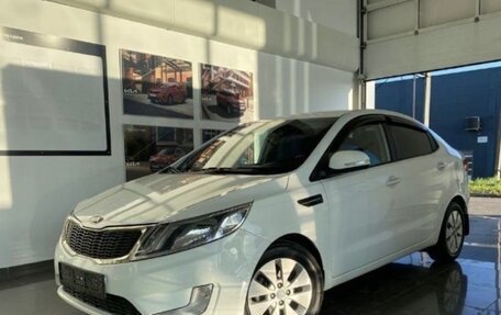 KIA Rio III рестайлинг, 2014 год, 910 000 рублей, 5 фотография