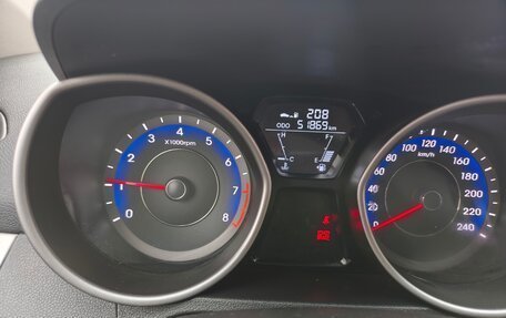 Hyundai Elantra V, 2012 год, 1 300 000 рублей, 10 фотография