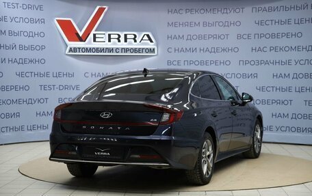 Hyundai Sonata VIII, 2022 год, 3 190 000 рублей, 4 фотография