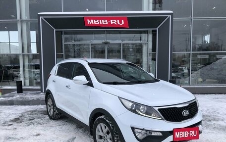 KIA Sportage III, 2015 год, 1 448 500 рублей, 3 фотография