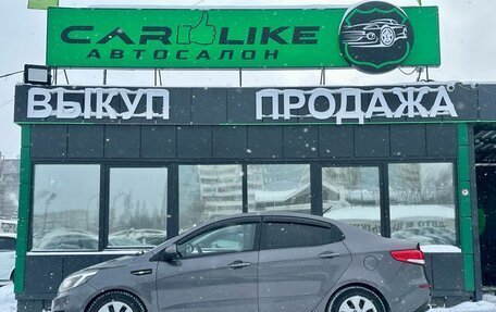 KIA Rio III рестайлинг, 2015 год, 949 000 рублей, 3 фотография