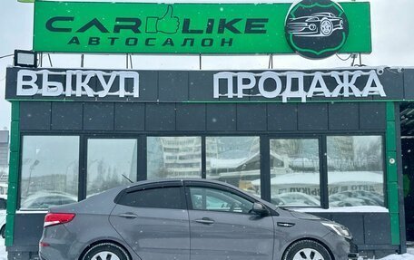 KIA Rio III рестайлинг, 2015 год, 949 000 рублей, 4 фотография