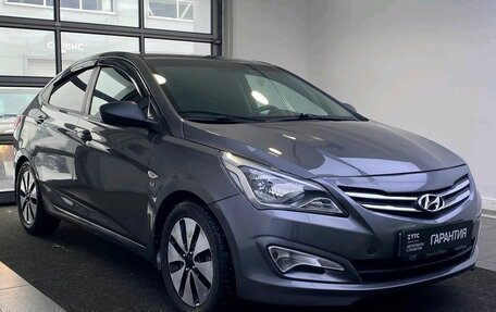 Hyundai Solaris II рестайлинг, 2014 год, 860 000 рублей, 3 фотография