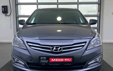 Hyundai Solaris II рестайлинг, 2014 год, 860 000 рублей, 2 фотография