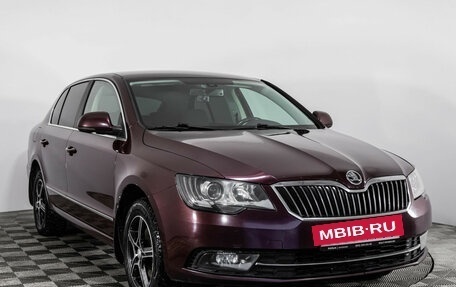 Skoda Superb III рестайлинг, 2014 год, 1 099 000 рублей, 3 фотография