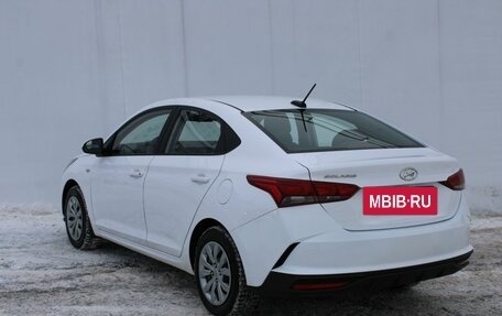 Hyundai Solaris II рестайлинг, 2021 год, 1 575 000 рублей, 5 фотография