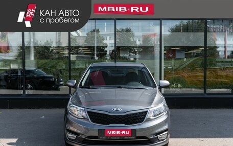 KIA Rio III рестайлинг, 2017 год, 1 109 654 рублей, 2 фотография