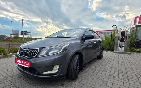 KIA Rio III рестайлинг, 2011 год, 665 000 рублей, 2 фотография