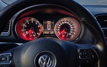 Volkswagen Golf VI, 2012 год, 720 000 рублей, 10 фотография