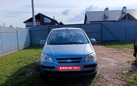 Hyundai Getz I рестайлинг, 2004 год, 300 000 рублей, 2 фотография