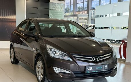 Hyundai Solaris II рестайлинг, 2016 год, 777 000 рублей, 3 фотография