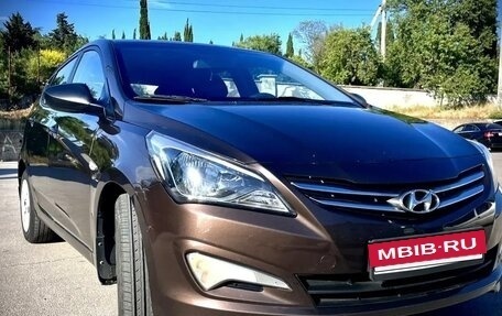 Hyundai Solaris II рестайлинг, 2015 год, 1 150 000 рублей, 13 фотография