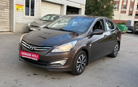 Hyundai Solaris II рестайлинг, 2016 год, 885 000 рублей, 13 фотография