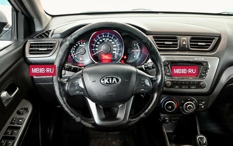 KIA Rio III рестайлинг, 2014 год, 930 000 рублей, 13 фотография