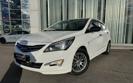 Hyundai Solaris II рестайлинг, 2014 год, 870 000 рублей, 2 фотография