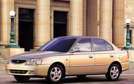 Hyundai Accent II, 2003 год, 300 000 рублей, 1 фотография