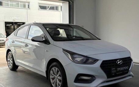 Hyundai Solaris II рестайлинг, 2018 год, 1 055 000 рублей, 3 фотография