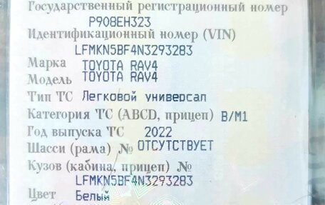Toyota RAV4, 2022 год, 2 950 000 рублей, 7 фотография