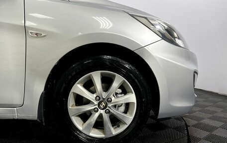 Hyundai Solaris II рестайлинг, 2012 год, 750 000 рублей, 21 фотография