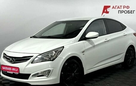 Hyundai Solaris II рестайлинг, 2014 год, 1 050 000 рублей, 1 фотография