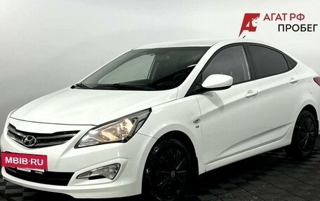 Hyundai Solaris II рестайлинг, 2014 год, 1 050 000 рублей, 2 фотография