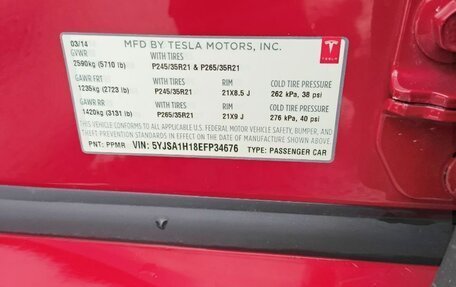 Tesla Model S I, 2014 год, 3 300 000 рублей, 22 фотография